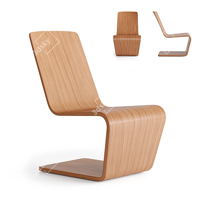 Ultra Comfort Iso Lounge 3D model image 2