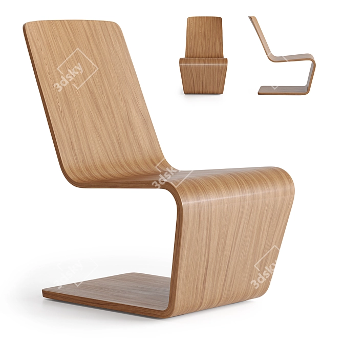 Ultra Comfort Iso Lounge 3D model image 5