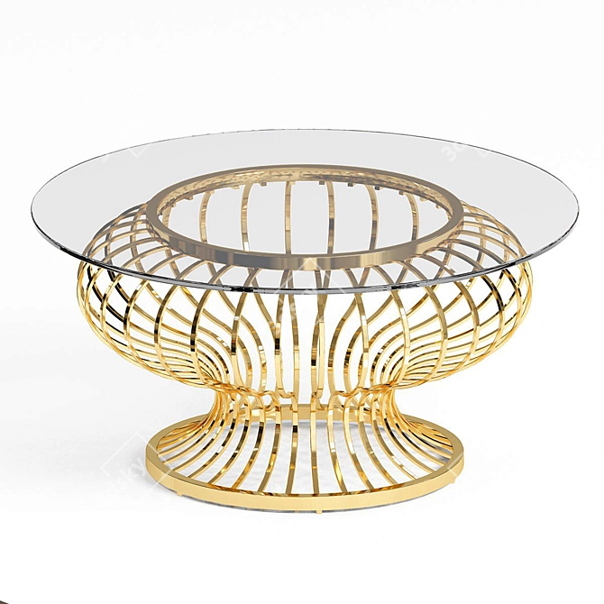 Cornelius Coffee Table: Exquisite Elegance for Your Living Space 3D model image 1