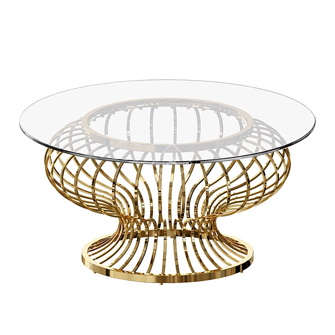 Cornelius Coffee Table: Exquisite Elegance for Your Living Space 3D model image 3