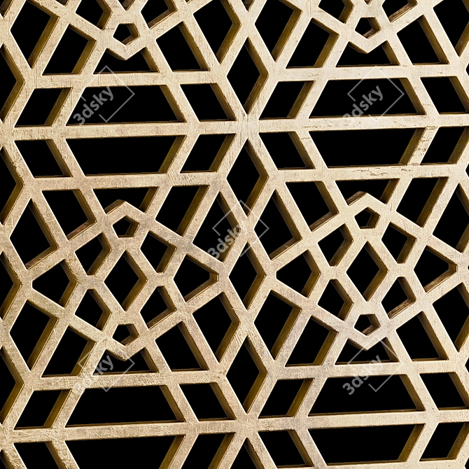 Square Decorative Panels Set 19 - Create Stunning Compositions! 3D model image 3