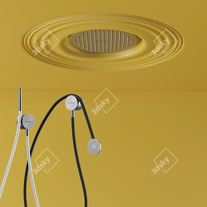 RAINDROP | Luxury Shower Head 3D model image 1