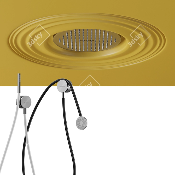 RAINDROP | Luxury Shower Head 3D model image 5