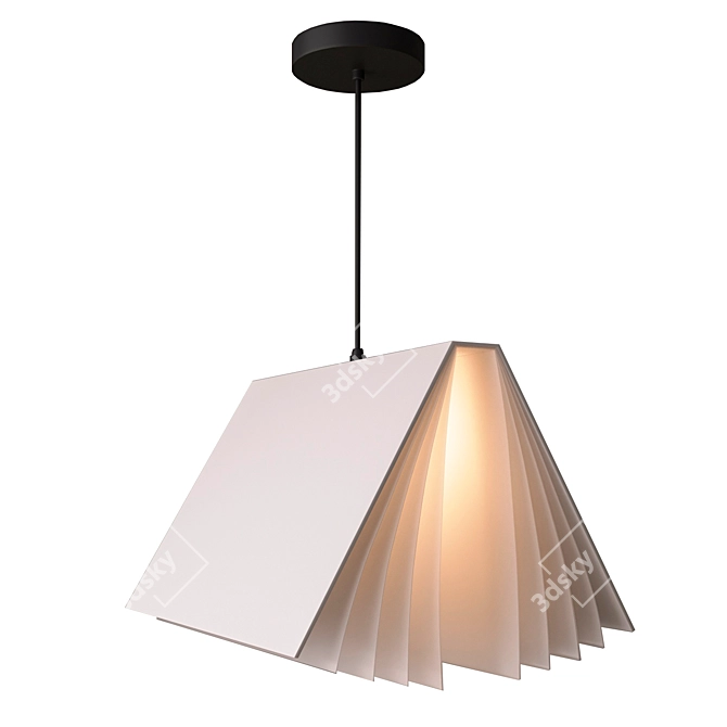 Colorful Metal Pendant Lights 3D model image 2