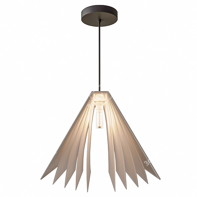 Colorful Metal Pendant Lights 3D model image 3