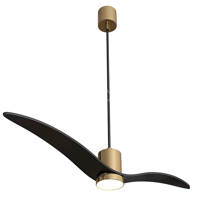 Elegant Odeon Light Birds: Stunning Pendant Light 3D model image 1