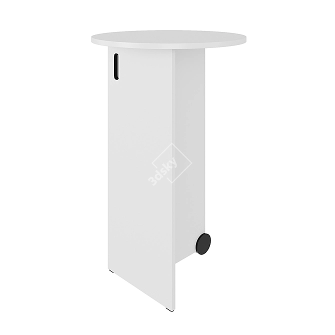 Sleek Design Temp Table 3D model image 5