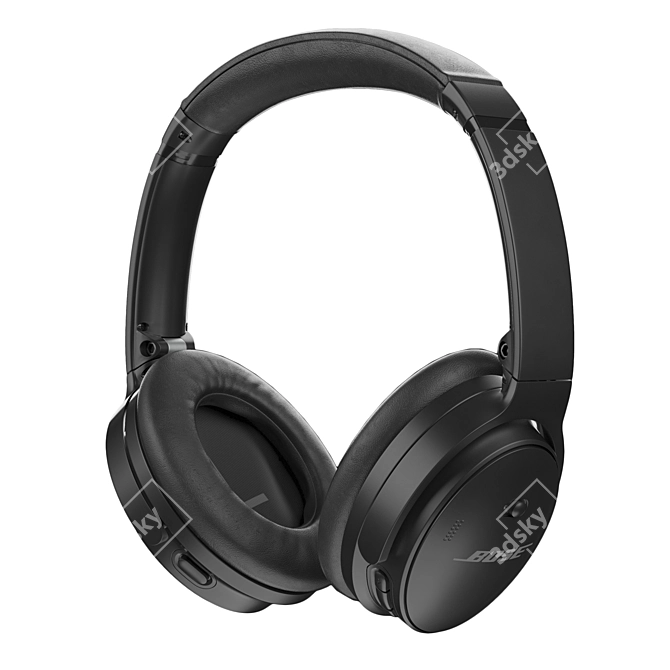 Bose QC 45: Immersive Sound Bliss 3D model image 1