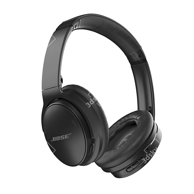 Bose QC 45: Immersive Sound Bliss 3D model image 2