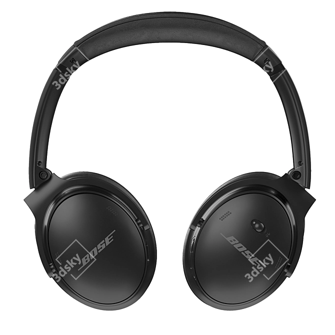 Bose QC 45: Immersive Sound Bliss 3D model image 3