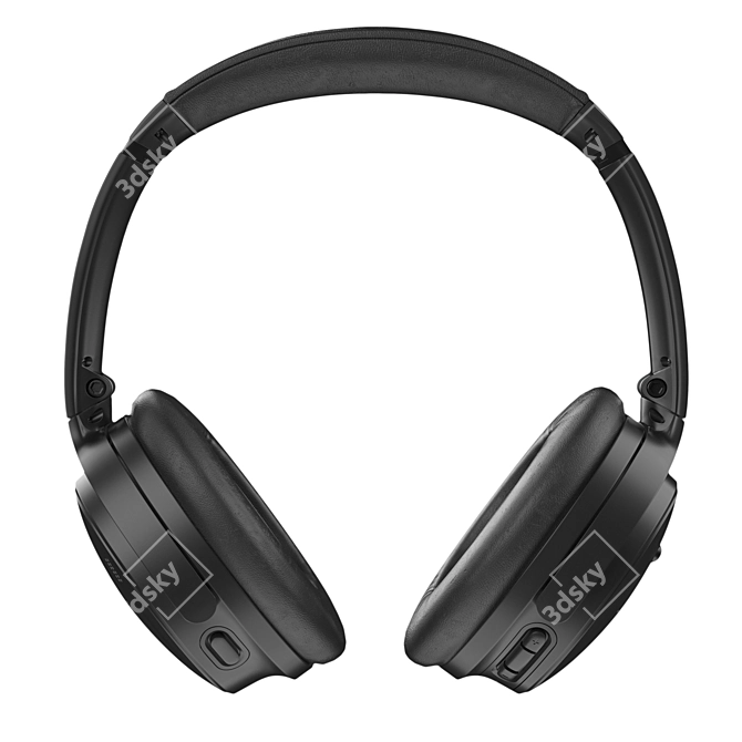 Bose QC 45: Immersive Sound Bliss 3D model image 4