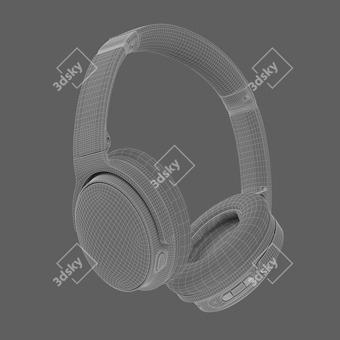 Bose QC 45: Immersive Sound Bliss 3D model image 6