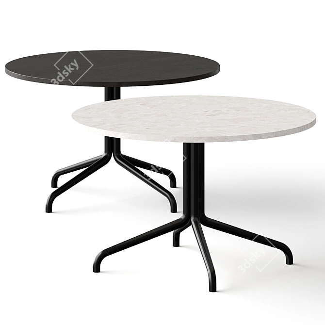 Minimalist Lounge Coffee Table: MENU Harbor 3D model image 1