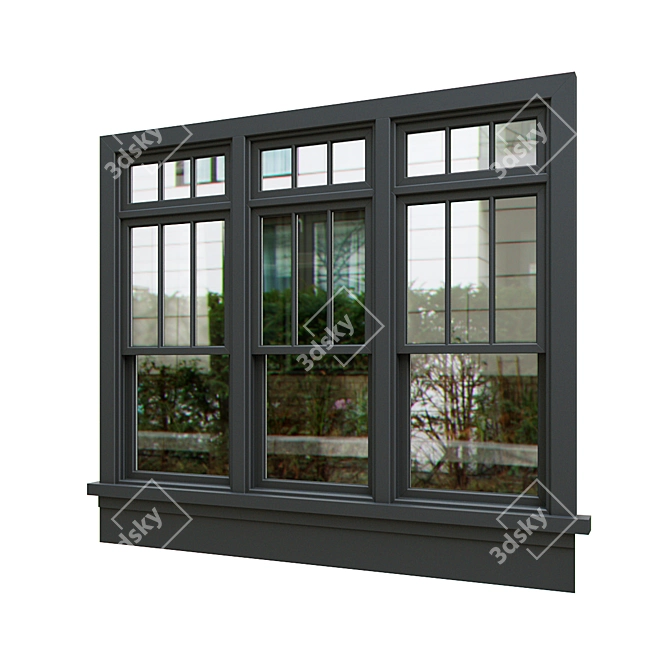 Optimized Exterior Windows v.11 3D model image 4