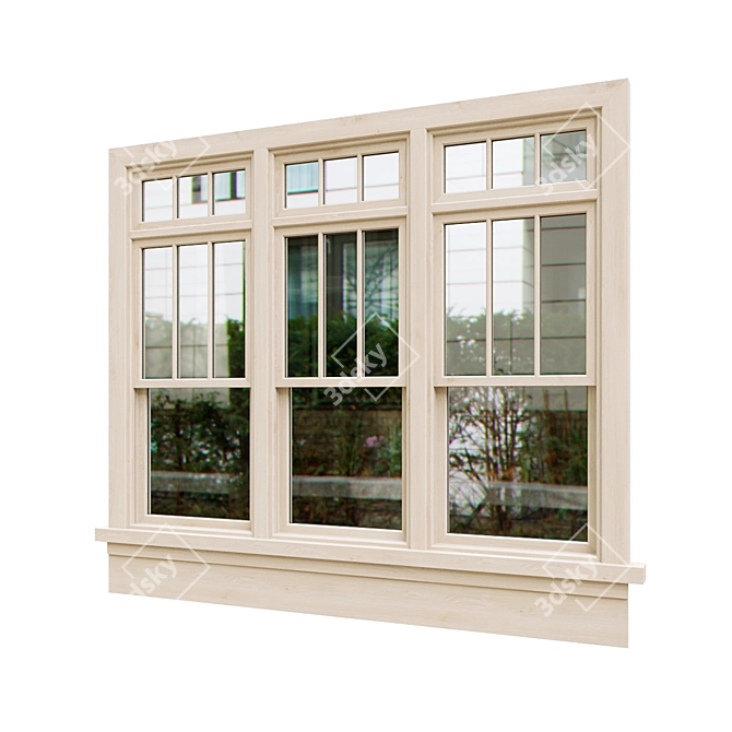 Optimized Exterior Windows v.11 3D model image 6