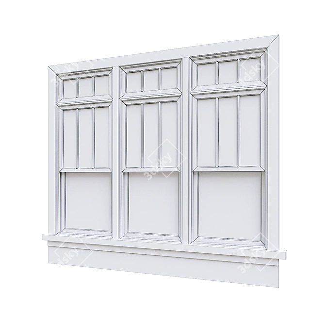 Optimized Exterior Windows v.11 3D model image 7