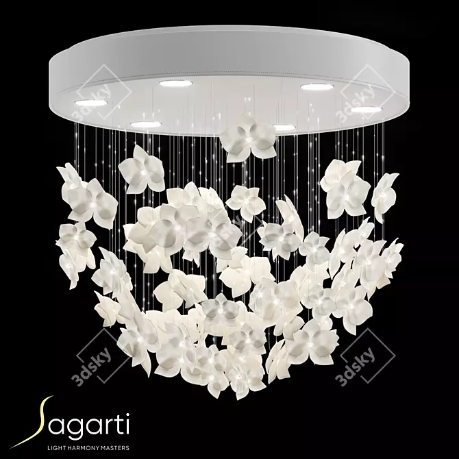 Sagarti Ellea Mini Chandelier 3D model image 1