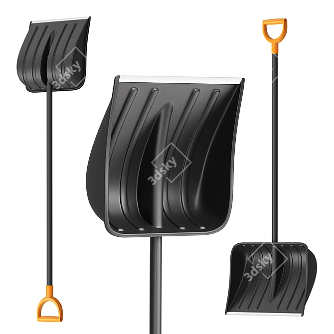 Snow Shovel: Efficient Snow Cleanup 3D model image 1