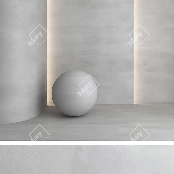 High-Quality Decorative Plaster 3D model image 3