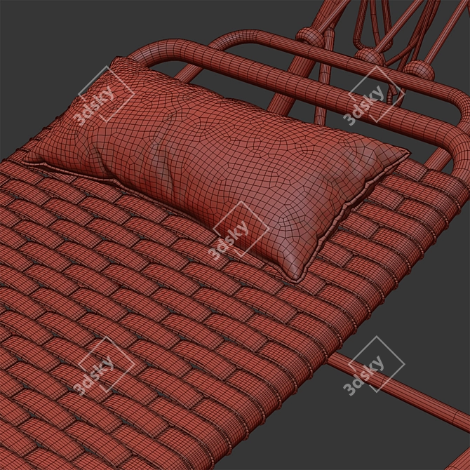 Relaxing Oasis: Hammock Jambo 3D model image 7