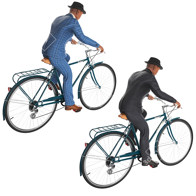 Urban Cruiser Bike: Thomas 3D model image 3
