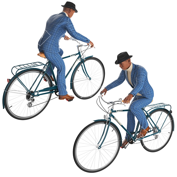 Urban Cruiser Bike: Thomas 3D model image 4