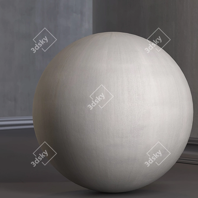 High-Quality Concrete Material 3D model image 3