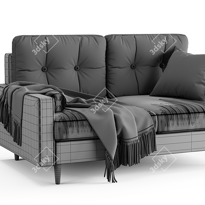 Modern Deans Sofa 3D model image 6
