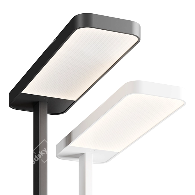 Quadrifoglio MORE | Modern Floor Lamp 3D model image 1