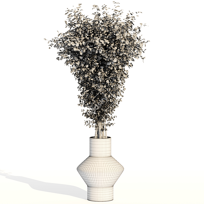 Ficus Tree: Greenery Refined 3D model image 4