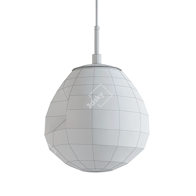 Elegant ASTER Pendant - Illuminate with Style 3D model image 2