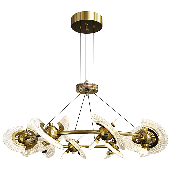 Phoenix_CH: Modern Millimeter-Sized Design Lamp 3D model image 1