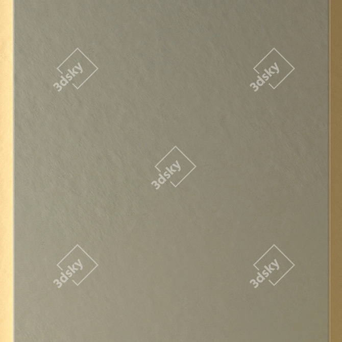 Seamless Plaster Material 8K 3D model image 5