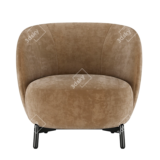 Kartel Luman Modern Armchair 3D model image 10