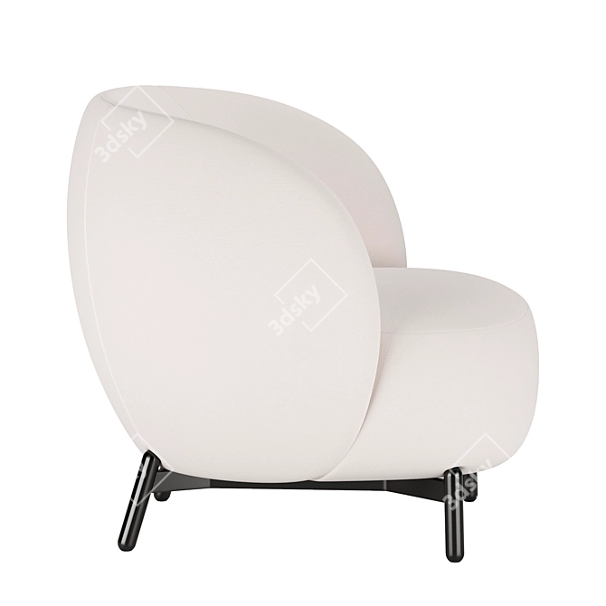 Kartel Luman Modern Armchair 3D model image 13