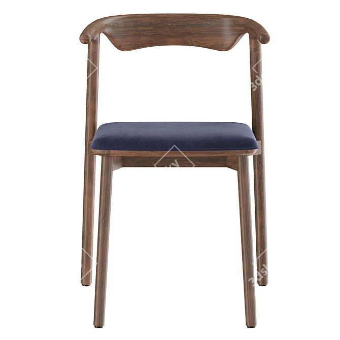 Scandinavian Inspired Pala Chair 3D model image 4
