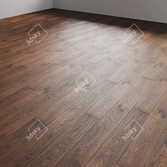 Woodco Wood Floor Set 3D model image 5