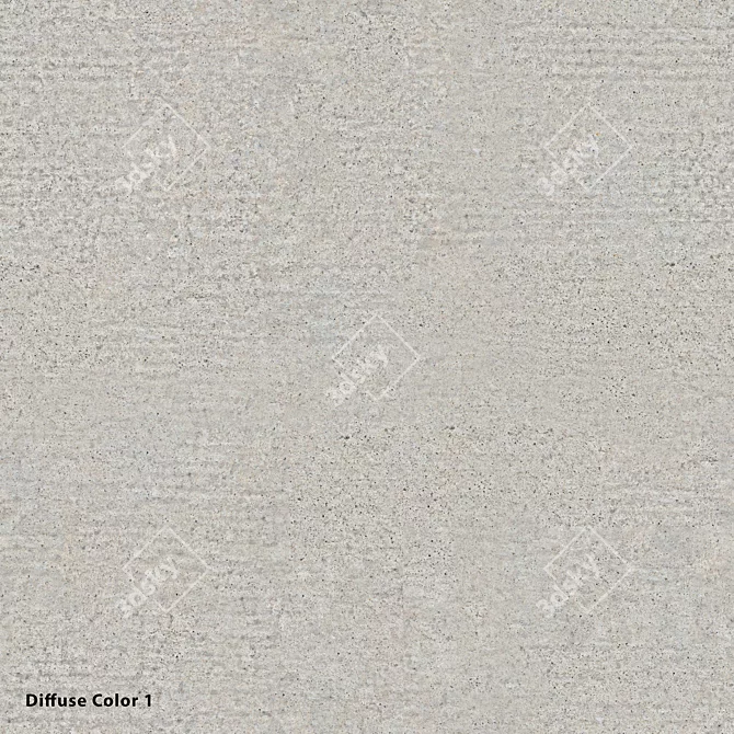 Seamless Concrete Material 8K No 39 3D model image 4