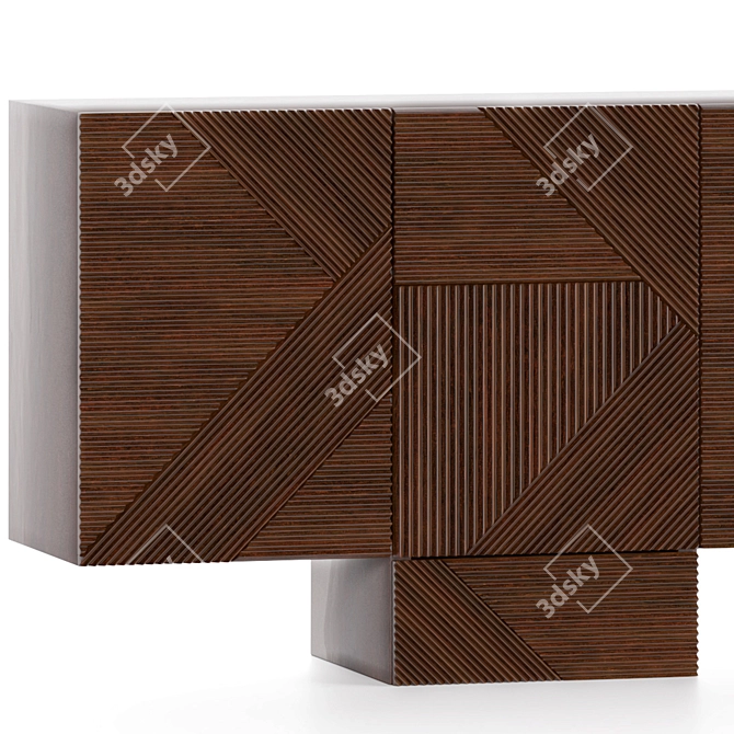 Linear Charm MA20 Chest of Drawers 3D model image 2