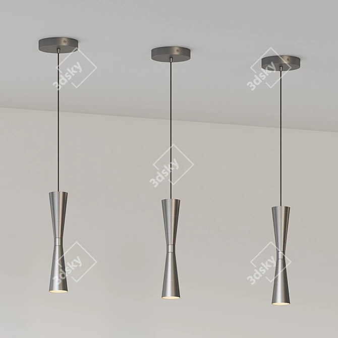 Modern Elegance: Milo LED Pendant 3D model image 2