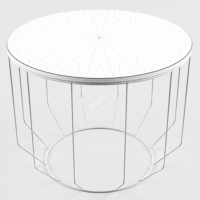 Haiti Coffee Table Set: Modern, Stylish 3D model image 3