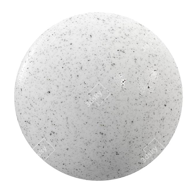 EUVAL Terrazzo Seamless PBR Texture 3D model image 1