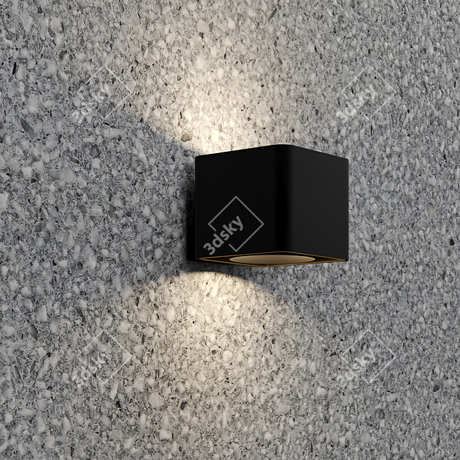 Euval Terrazzo PBR Seamless Material 3D model image 2