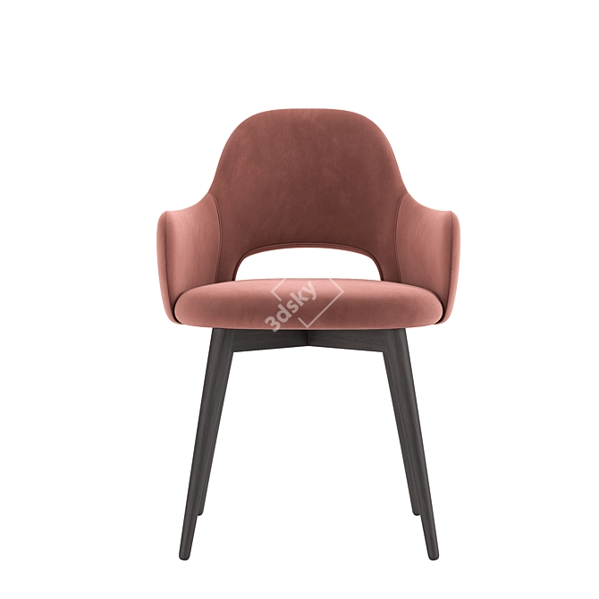 Classic Comfort: San Remo Chair 3D model image 2