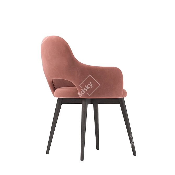 Classic Comfort: San Remo Chair 3D model image 3