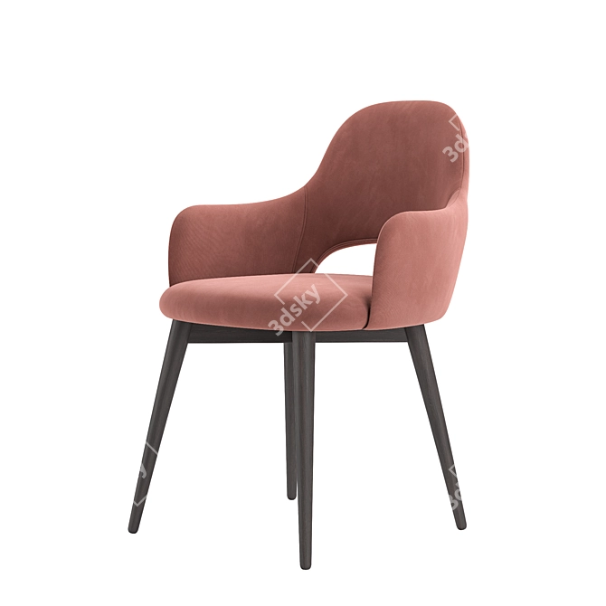 Classic Comfort: San Remo Chair 3D model image 4