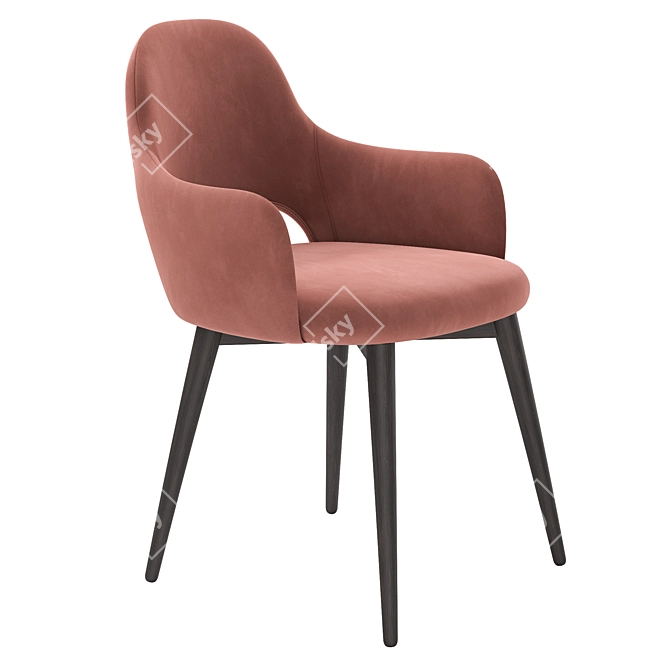 Classic Comfort: San Remo Chair 3D model image 9