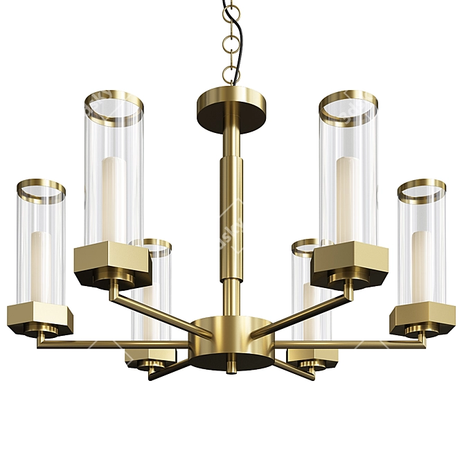 Regent Chelsom Ceiling Light 3D model image 1