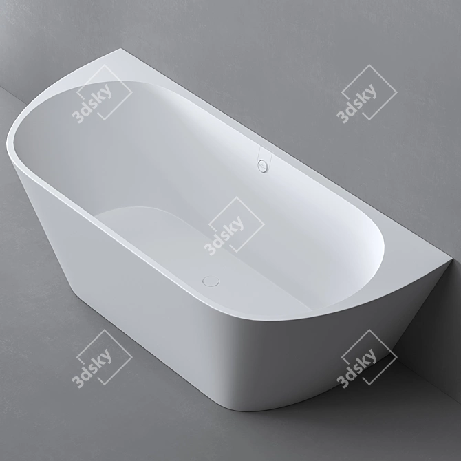 Luxurious Villeroy&Boch Oberon Bath 3D model image 2