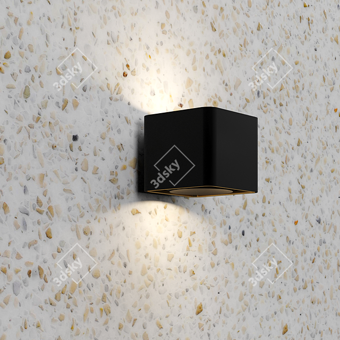 Euval Terrazzo Seamless PBR Material 3D model image 2